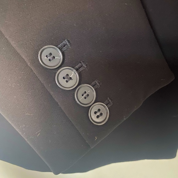 Ann Taylor black Blazer 8 Tall - Picture 3 of 4